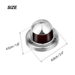 1 Pair Stainless Steel LED Navigation Light Red Green Sailing Signal Light for Marine Boat Yacht Warning Light, DC 12V, 1 Pair 12V