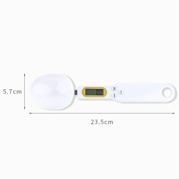 ABS電子量匙 量匙稱重測量工具，規格：500g/0.1g，500g/0.1g ABS白色，500g/0.1g ABS黑色