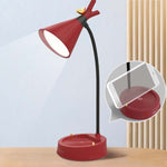 GIVELONG 森林鳥 LED 觸控 USB 桌燈 附手機架 臥室床邊夜燈，GL361-1 紅色，GL361-2 黃色，GL361-3 藍色，GL361-4 綠色，GL362-1 粉紅色，GL362-2 黃色，GL362-3 藍色，GL362-4 綠色，GL363-1 紅色，GL363-2 黃色