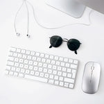 Inphic PM1 Office Mute Wireless Laptop Mouse, Battery Display