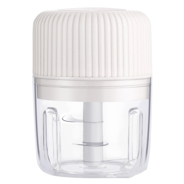 家用蔬菜切割電動USB大蒜搗碎器嬰兒迷你料理機嬰兒輔食機，250ml，100ml+250ml，100ml