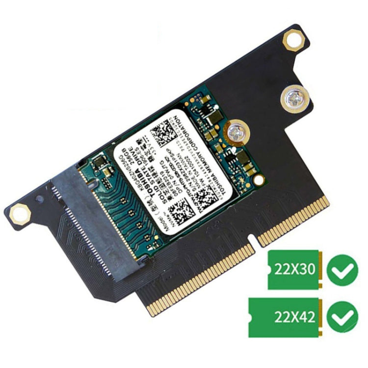 2 個 NVMe M.2 NGFF SSD 轉接卡，適用於 MacBook Pro 13.3 吋 A1708 (2016 - 2017)