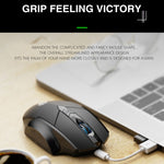 Inphic A1 6鍵 1000/1200/1600 DPI 家用遊戲無線機械滑鼠，顏色：灰色 無線+Bluetooth 4.0+Bluetooth 5.0，黑色 無線+Bluetooth 4.0+Bluetooth 5.0，黑色 無線充電靜音版，灰色 無線充電靜音版