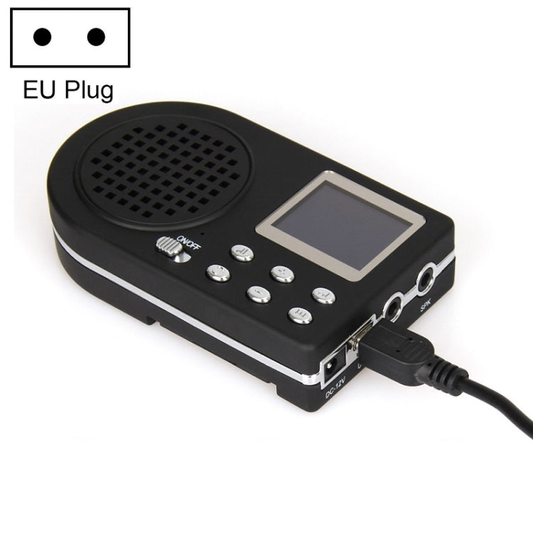 戶外電子鳥鳴器播放器MP3附無線遙控，美規插頭，歐規插頭