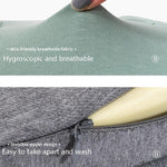 BEWALKER Multifunctional Student Portable Nap Pillow Waist Support Foldable Memory Foam Nap Pillow Office Sleeping Pillow, 38x20x15cm