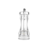 亞克力透明胡椒研磨器 手動胡椒研磨器陶瓷芯多用途調味瓶，4英寸，5英寸，6英寸