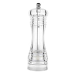 亞克力透明胡椒研磨器 手動胡椒研磨器陶瓷芯多用途調味瓶，4英寸，5英寸，6英寸