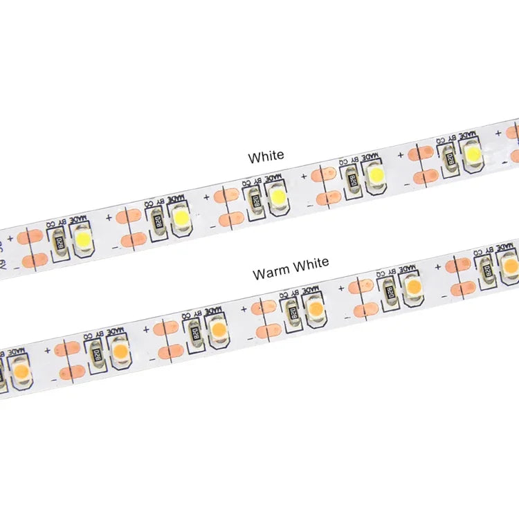 USB供電SMD 2835環氧樹脂LED燈條聖誕桌面裝飾燈，電視背景燈，1米，5米