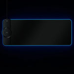 RGB01 10W 無線充電滑鼠墊 RGB 發光滑鼠墊，尺寸：800 x 300 x 4mm