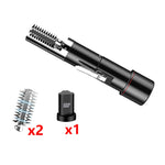 電動魚鱗刮除器家用自動無線刮鱗工具，中國插頭，黑色單電池、黑色單電池+刀頭、黑色雙電池、黑色雙電池+刀頭、紅色單電池、紅色單電池+刀頭