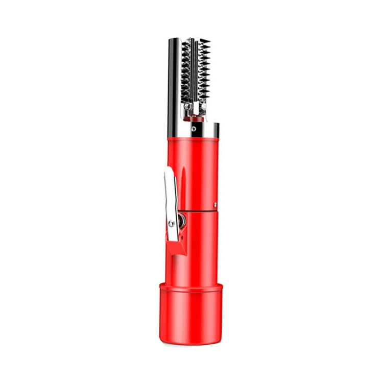 電動魚鱗刮除器家用自動無線刮鱗工具，中國插頭，黑色單電池、黑色單電池+刀頭、黑色雙電池、黑色雙電池+刀頭、紅色單電池、紅色單電池+刀頭