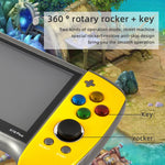X19 Plus 5.1 吋螢幕手持遊戲機，8G 記憶體，支持 TF 卡擴展及 AV 輸出，X19 Plus / 紅+黃，X19 Plus / 紅，X19 Plus / 紅+藍