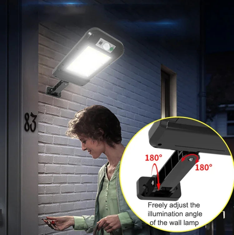 太陽能戶外防水人體感應花園燈家用街燈，6 x 20LED，4 x 32LED，8 x 16LED，6 x 25COB，4 x 40COB，8 x 20COB，6 x 20LED 遙控版，8 x 16LED 遙控版，4 x 32LED 遙控版