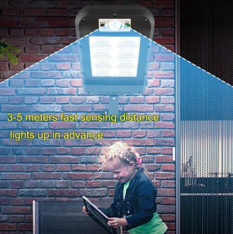 太陽能戶外防水人體感應花園燈家用街燈，6 x 20LED，4 x 32LED，8 x 16LED，6 x 25COB，4 x 40COB，8 x 20COB，6 x 20LED 遙控版，8 x 16LED 遙控版，4 x 32LED 遙控版