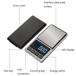廚房不鏽鋼迷你便攜秤 高精度珠寶秤 電子秤，100g/0.01g，200g/0.01g，300g/0.01g，500g/0.01g，500g/0.1g