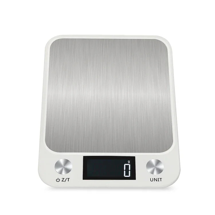 小型廚房食品秤 不鏽鋼電子廚房秤，5kg/1g（黑色），10kg/1g（黑色），5kg/1g（白色），10kg/1g（白色）