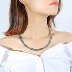 CNC-007 磁性鈦鋼項鍊珠寶，CNC-007（金色）、CNC-007（玫瑰金）、CNC-007（黑色）、CNC-007（鋼色）
