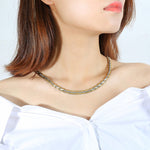 CNC-007 磁性鈦鋼項鍊珠寶，CNC-007（金色）、CNC-007（玫瑰金）、CNC-007（黑色）、CNC-007（鋼色）