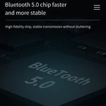 BT201 藍牙 5.0 USB 2 合 1 藍牙音頻接收器發射器 含 LCD 顯示, 藍牙音頻接收器發射器含 LCD 顯示