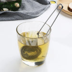2個裝不鏽鋼球形網狀茶濾器咖啡草本香料過濾器茶葉過濾器，不鏽鋼