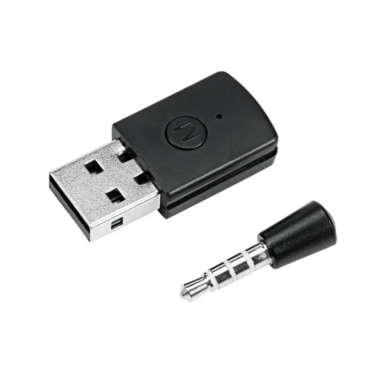 藍牙控制器接收器轉接器 USB 4.0 遊戲控制器耳機接收器 適用於 PS5，適用於 PS5