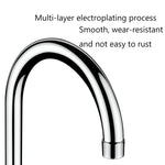 廚房即熱電熱水龍頭熱冷水加熱器歐規插頭，燈顯示下進水口、燈顯示側進水口、燈顯示漏水保護下進水口、燈顯示漏水保護側進水口
