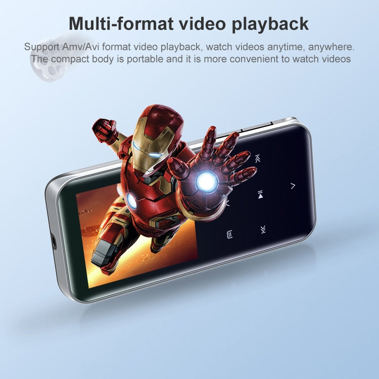 便攜藍牙觸控螢幕MP3播放器錄音機電子書，4GB、8GB、16GB、32GB
