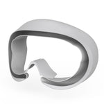 適用於Pico 4 VR護目鏡眼墊矽膠保護套，適用於Pico 4眼墊（淺灰色），適用於Pico 4眼墊（黑色）