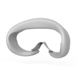 適用於Pico 4 VR護目鏡眼墊矽膠保護套，適用於Pico 4眼墊（淺灰色），適用於Pico 4眼墊（黑色）