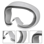 適用於Pico 4 VR護目鏡眼墊矽膠保護套，適用於Pico 4眼墊（淺灰色），適用於Pico 4眼墊（黑色）