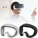 適用於Pico 4 VR護目鏡眼墊矽膠保護套，適用於Pico 4眼墊（淺灰色），適用於Pico 4眼墊（黑色）