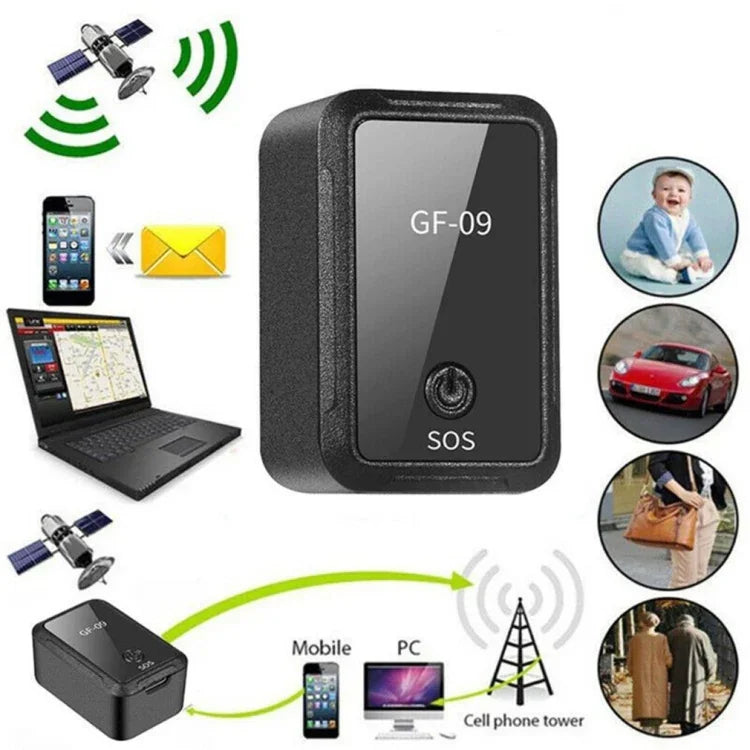 GF09 Portable Car GPS Locator Children Pet Anti-Lost Tracker, GF09