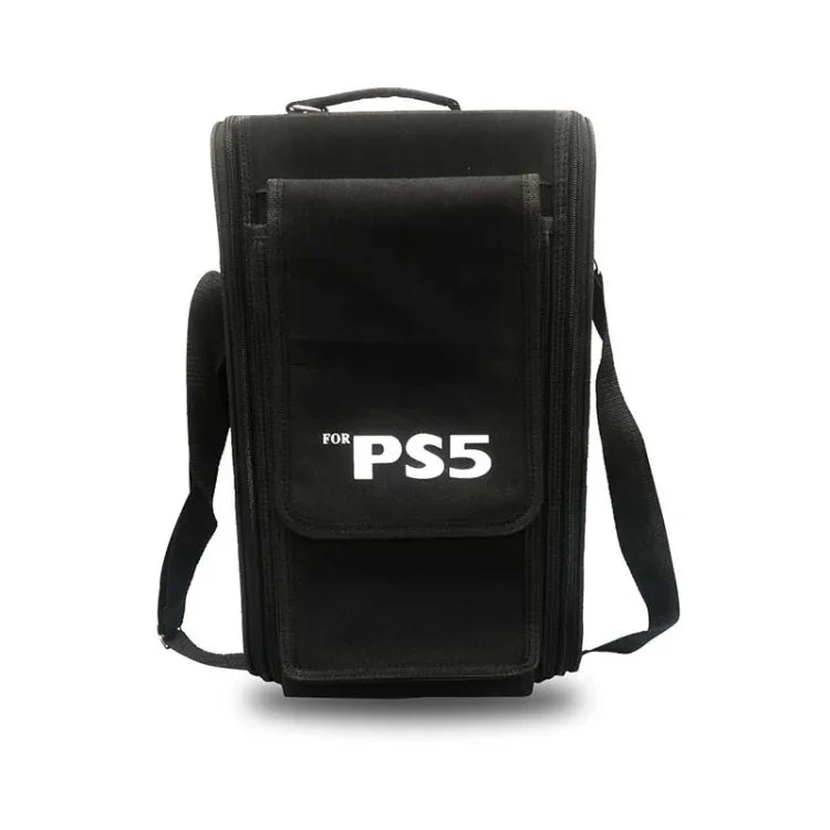 N8002 遊戲主機手把旅行收納保護包 單肩手提包 適用 PS5，單肩手提包