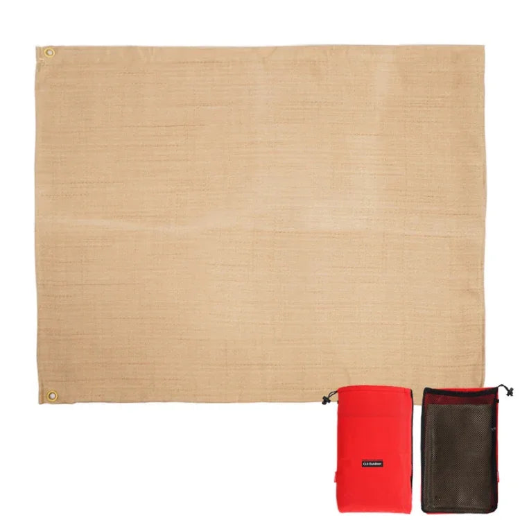 CLS野餐燒烤隔熱墊 玻璃纖維阻燃布 小號(46x44 cm)、小號(46x44 cm)、中號(80x60 cm)、大號(100x80 cm)