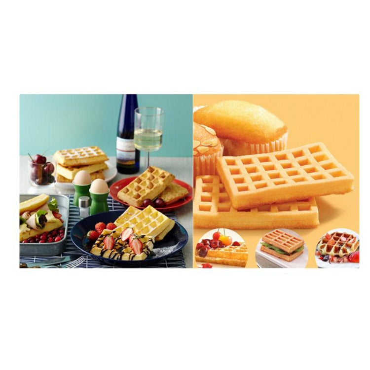 5合1食品級矽膠鬆餅模 廚房蛋糕套裝 烘焙用品，紅色，綠色，米色，粉色