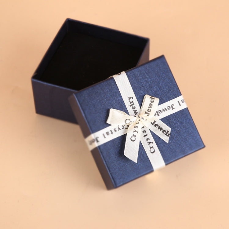 10 件蝴蝶結珠寶禮盒方形珠寶紙包裝盒，8x8x4.5cm、9x9x4cm、6.2x6.2cm、8x8x3.5cm