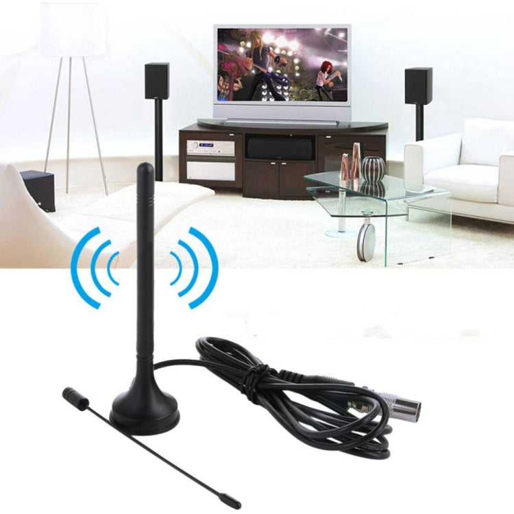 家用收音機 FM 天線 DTMB 電視信號放大器 DVB-T/T2 車用天線，電視公頭，電視公頭轉母頭