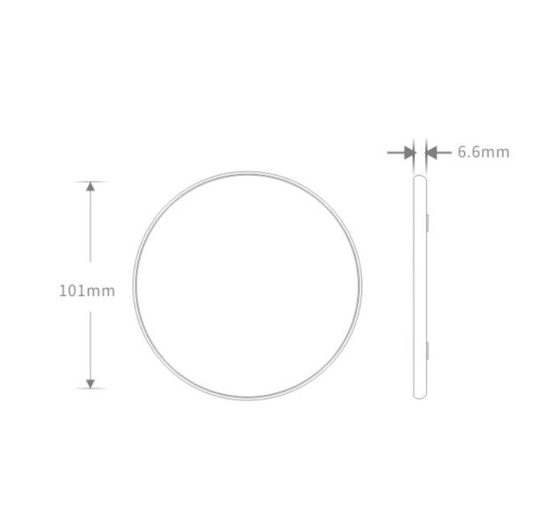 K8 10W 通用鋁合金手機無線充電器，附 1 米線，附 50 公分線