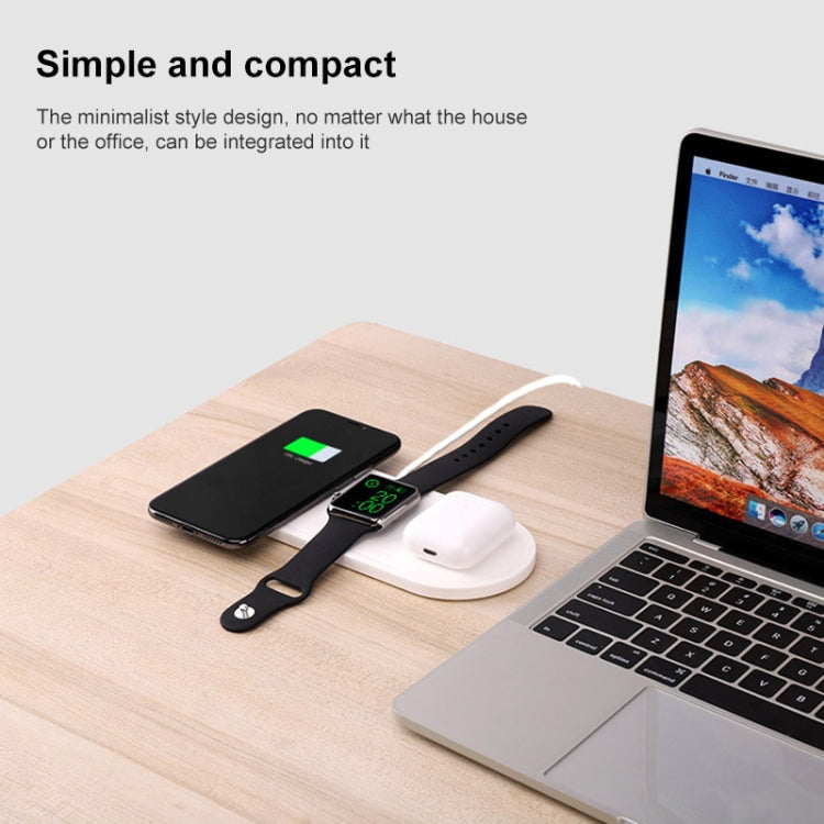 KT-W50A8 3 合 1 10W 多功能支架無線充電器，適用 iPhone / iWatch / AirPods
