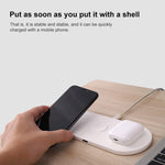 KT-W50A8 3 合 1 10W 多功能支架無線充電器，適用 iPhone / iWatch / AirPods