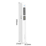Deli 2.4GHz 雷射翻頁筆 可充電演講投影筆，2802PL（白色）、2802PL（黑色）、2802L（白色）、2802L（黑色）