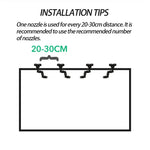 MIUS 模擬降雨雨林生態迷你噴霧霧化加濕泵，CN插頭，加濕泵