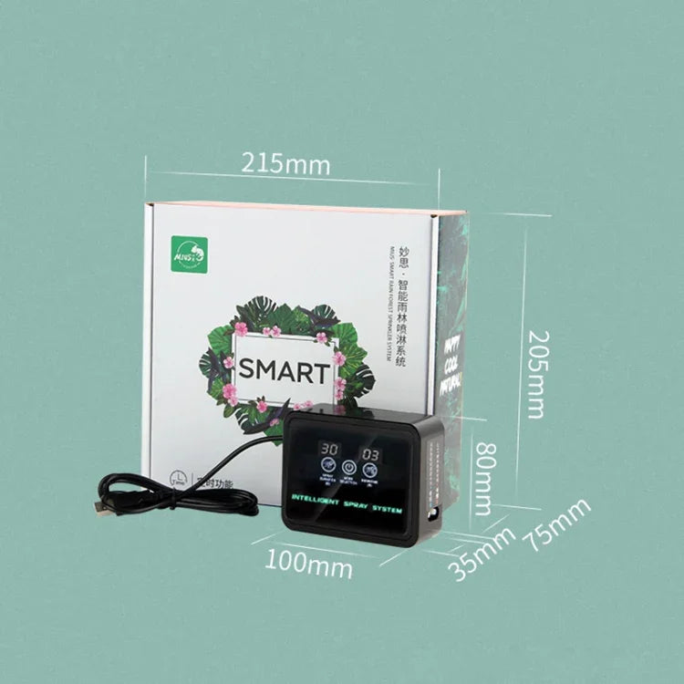 MIUS 缸定時噴霧系統植物加濕模擬降雨智能噴霧系統，缸定時噴霧系統