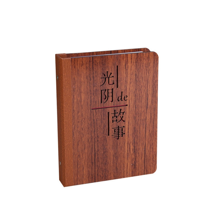 6英寸32頁木製DIY相冊 創意禮物，1314，成長，幸福，寶寶愛，愛給你，時間的故事，永遠，相冊，我愛你，我在路上，小鹿，拾光流影