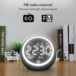 X10 多功能藍牙喇叭 LED 夜燈鬧鐘藍牙喇叭，支持 TF 卡、AUX 及 FM 收音機，美規插頭，歐規插頭，英規插頭