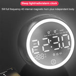 X10 多功能藍牙喇叭 LED 夜燈鬧鐘藍牙喇叭，支持 TF 卡、AUX 及 FM 收音機，美規插頭，歐規插頭，英規插頭