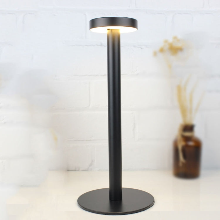 BC965 學生護眼 USB 防水 LED 桌燈 床邊吧台桌燈，黑色，白色收納，墨水大理石紋