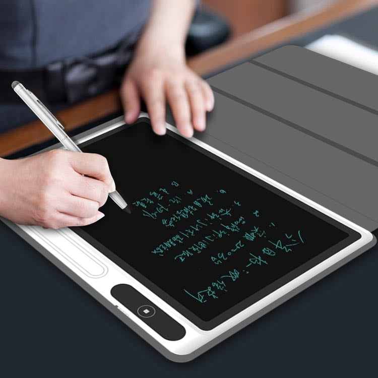 10.1 吋 LCD 手寫板 光能電子繪圖板 手繪板 智能小黑板 書寫板，黑色（附皮套），玫紅色（附皮套）