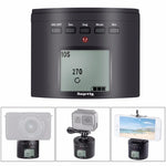 Suptig RSX-350 360 度全景頭動力驅動縮時穩定三腳架轉盤座，適用 GoPro HERO9 /8 /7 /6 /5 /5 Session /4 Session /4 /3+ /3 /2 /1，Xiaoyi 及其他運動相機