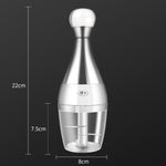 304不鏽鋼壓蒜器 家用多功能蔬菜切碎器 搗蒜器，蔬菜切碎器